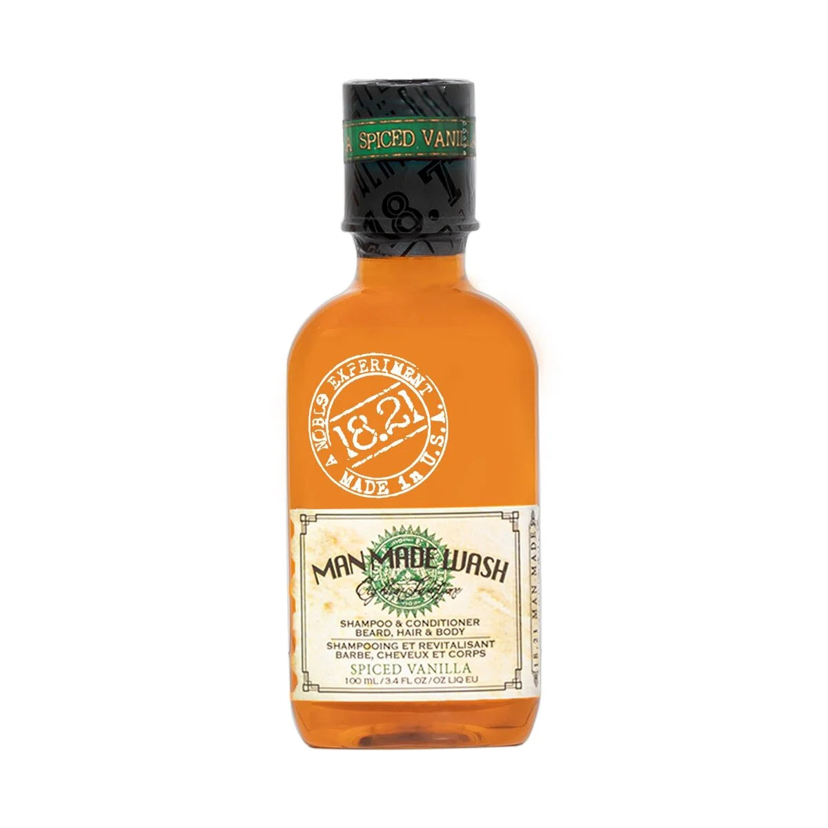 18.21 Man Made Wash Spiced Vanilla kõik-ühes pesugeel, 100ml