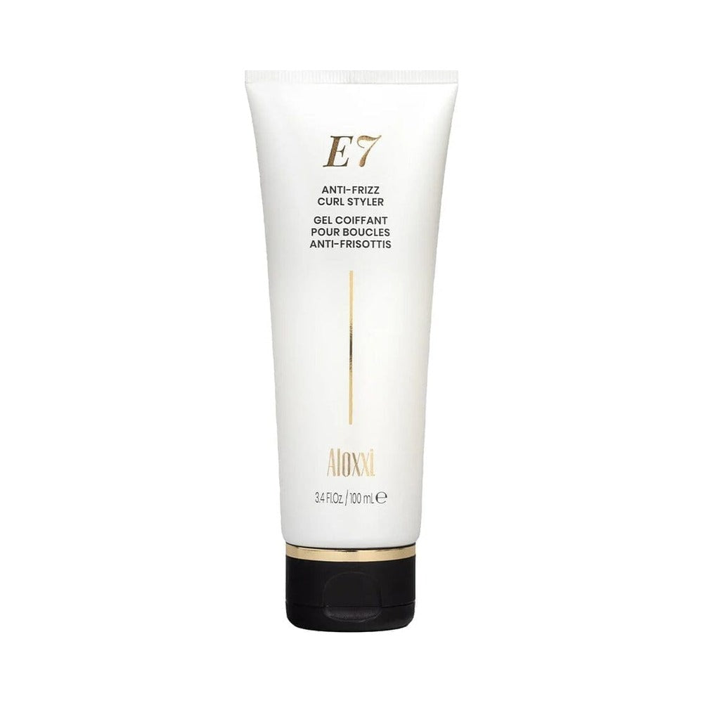 Aloxxi E7 ANTI-FRIZZ Curl Styler modelleeriv geelvaha lokkis ja kahustele juustele, 100ml