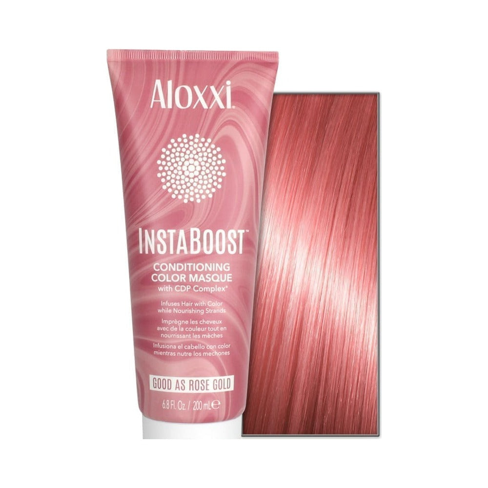 Aloxxi INSTABOOST Colour Masque Good as Rose Gold toniseeriv värvimask, 200ml