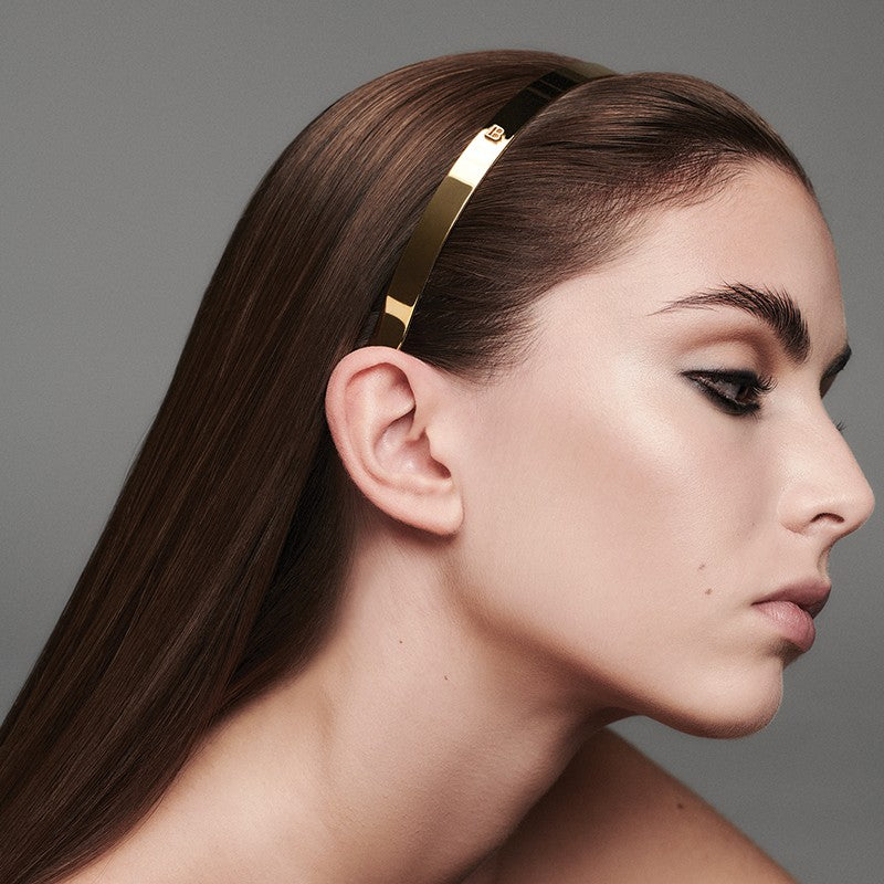 BALMAIN HAIR FRENCH RIVIERA Headband 18K Golden 18K kullatud peavõru, M, pilt 3