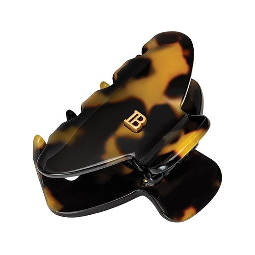 BALMAIN HAIR Pince à Cheveux Tortoise Shell kilpkonnamustriga juukseklamber krabi, S, pilt 2