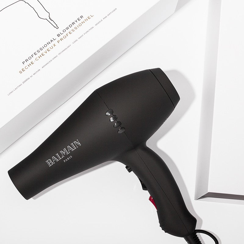 BALMAIN HAIR Professional Blowdryer Infrared Black professionaalne infrapuna föön, must, pilt 3