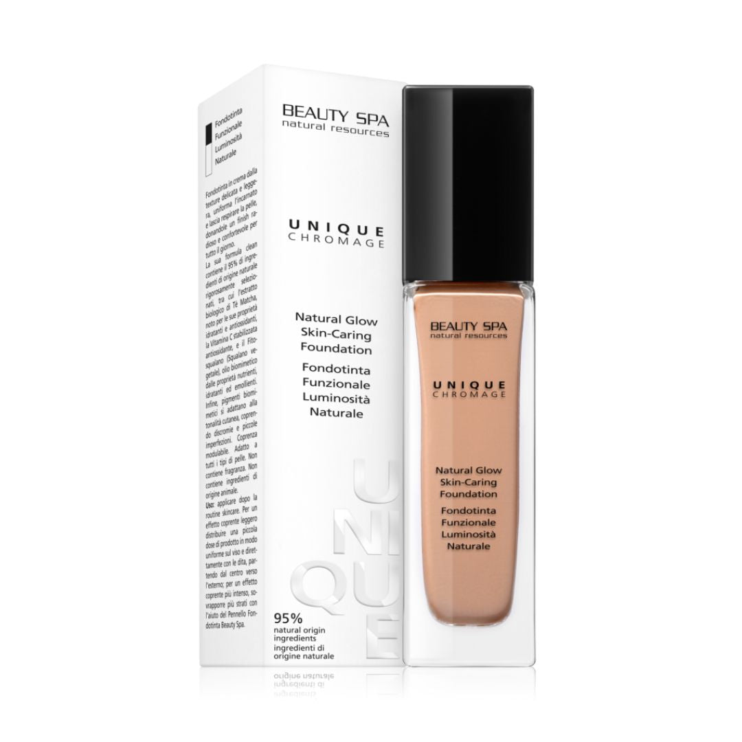 Beauty Spa UNIQUE Natural Glow Foundation 4 hooldav jumestuskreem SPF 15, 30ml