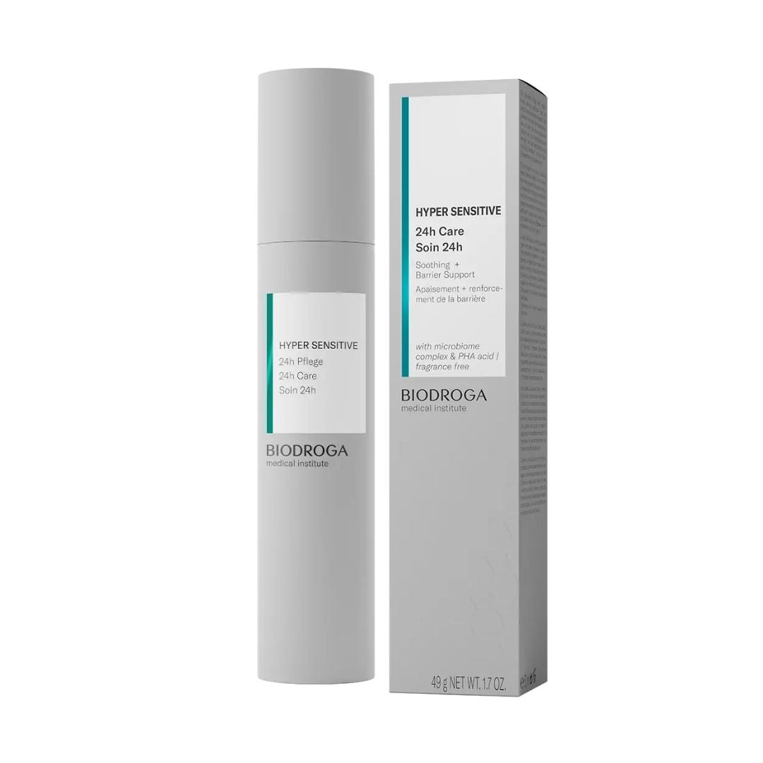 BIODROGA HYPER SENSITIVE Cream 24H Care rahustav 24h näokreem tundlikule nahale, 50ml