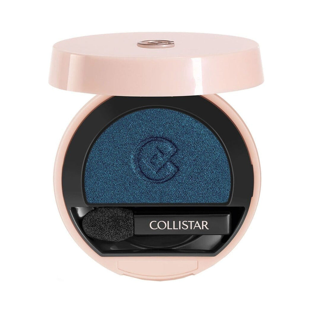 Collistar IMPECCABILE Compact Eye Shadow 240 Blu Mediterraneo Satin satiinjas kompaktne lauvärv, 2g