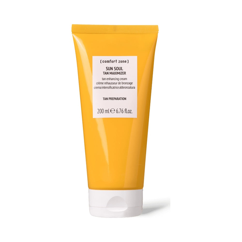 Comfort Zone SUN SOUL Tan Maximizer päevituse intensiivistav geelkreem näole ja kehale, 200ml