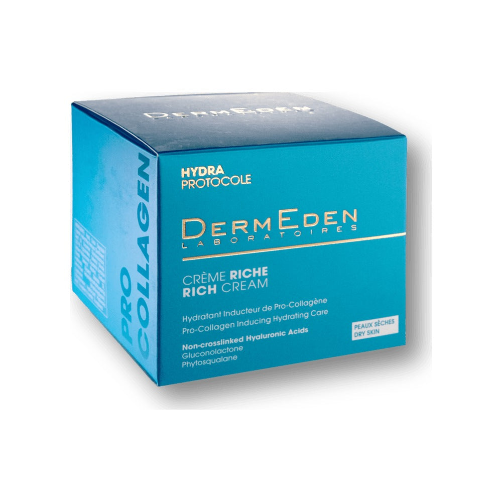 DermEden HYDRA PROTOCOLE Rich Cream rikkalik niisutav näokreem, 50ml