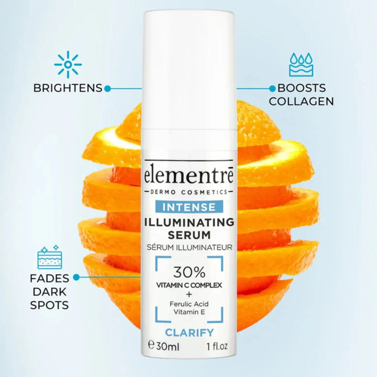 Elementre Nahatooni ühtlustav seerum 30% 30ml, pilt 4