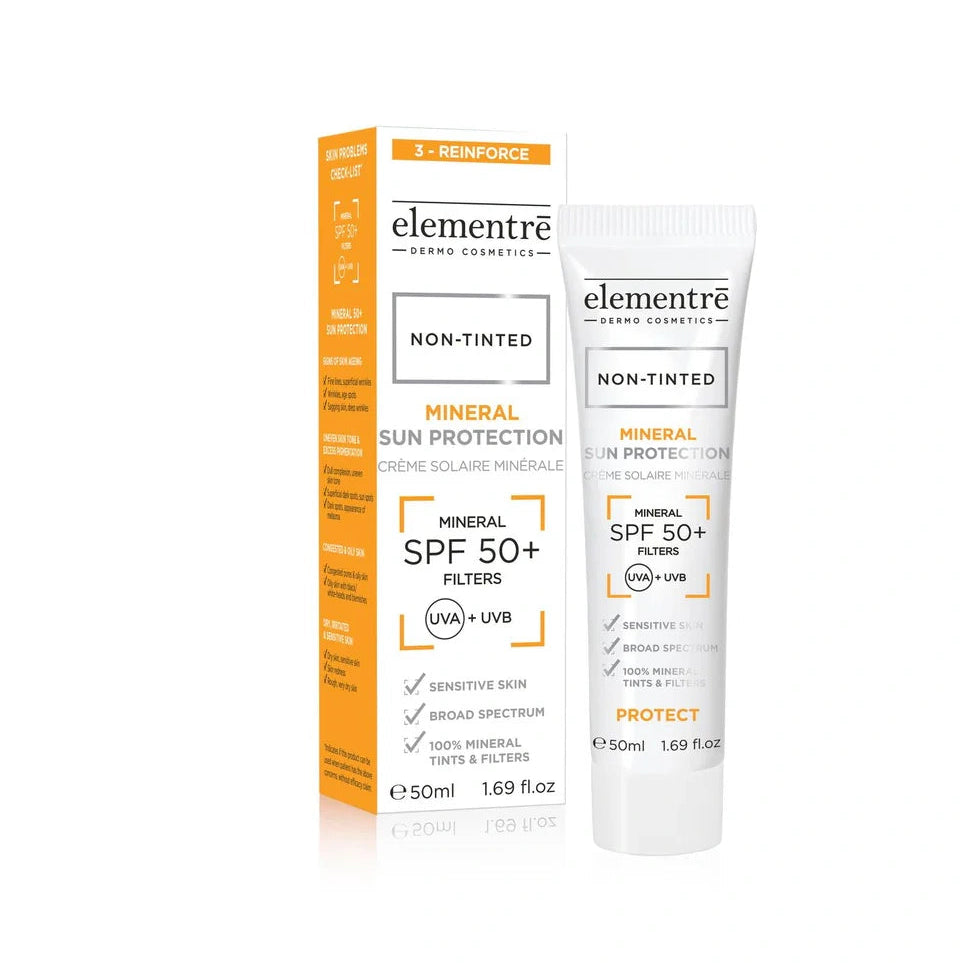 Elementre Toonimata mineraalne päikesekaitse näole SPF 50+ 50 ml