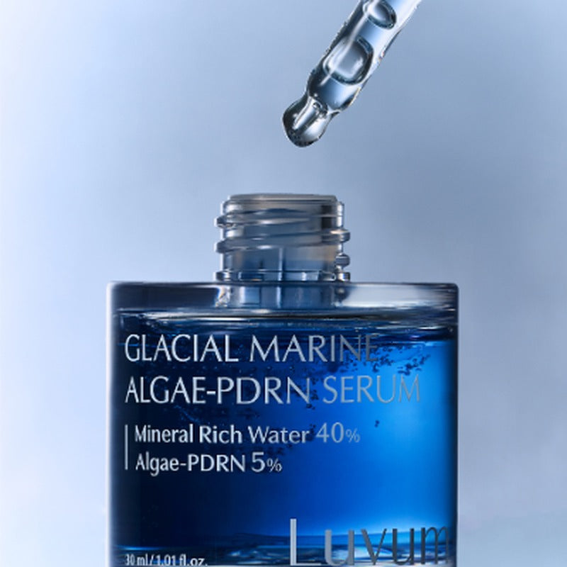 Luvum GLACIAL MARINE Algae-PDRN rahustav seerum, 30ml, pilt 3