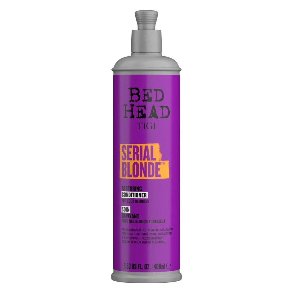 TIGI Bed Head Serial Blonde Conditioner taastav palsam värvitud juustele, 400ml