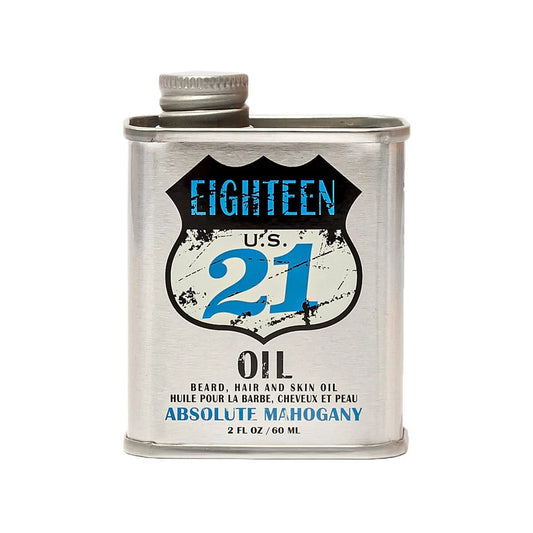 18.21 Man Made Beard, Hair & Skin Oil Absolute Mahogany habeme-, juukse- ja nahaõli, 60ml