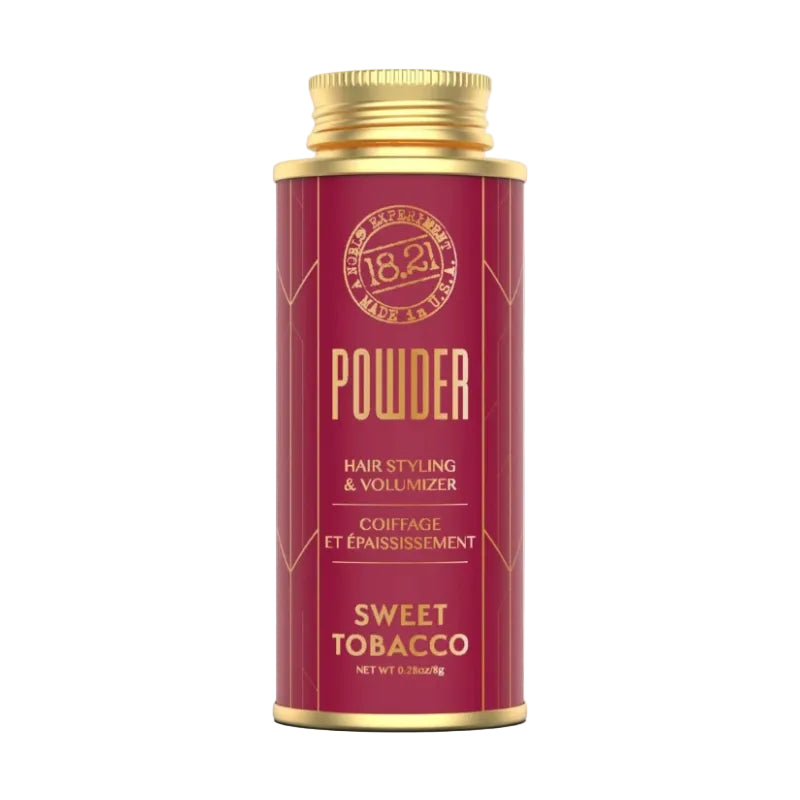 18.21 Man Made Hair Styling Powder Sweet Tobacco juuksepuuder, 8g