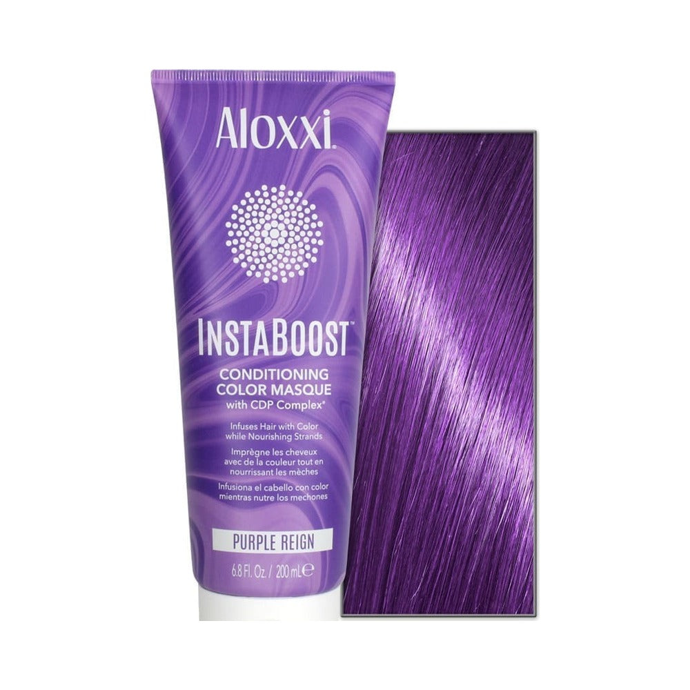 Aloxxi INSTABOOST Colour Masque Purple Reign toniseeriv värvimask, 200ml