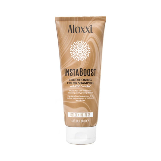Aloxxi INSTABOOST Colour Shampoo Golden Heiress toniseeriv šampoon kuldsetele toonidele, 200ml