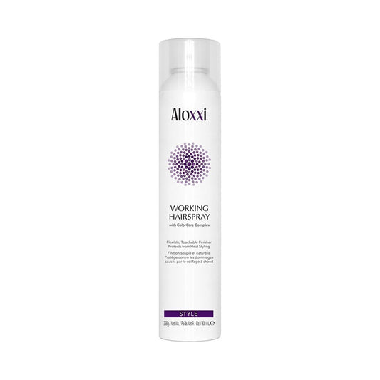 Aloxxi Working Hairspray keskmise tugevusega juukselakk, 300ml