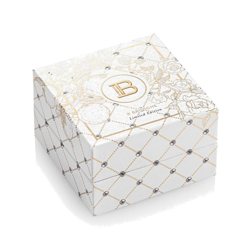 BALMAIN HAIR 18K Gold Plated Signature Brooch 18K kullaga kaetud rinnamärk, pilt 3