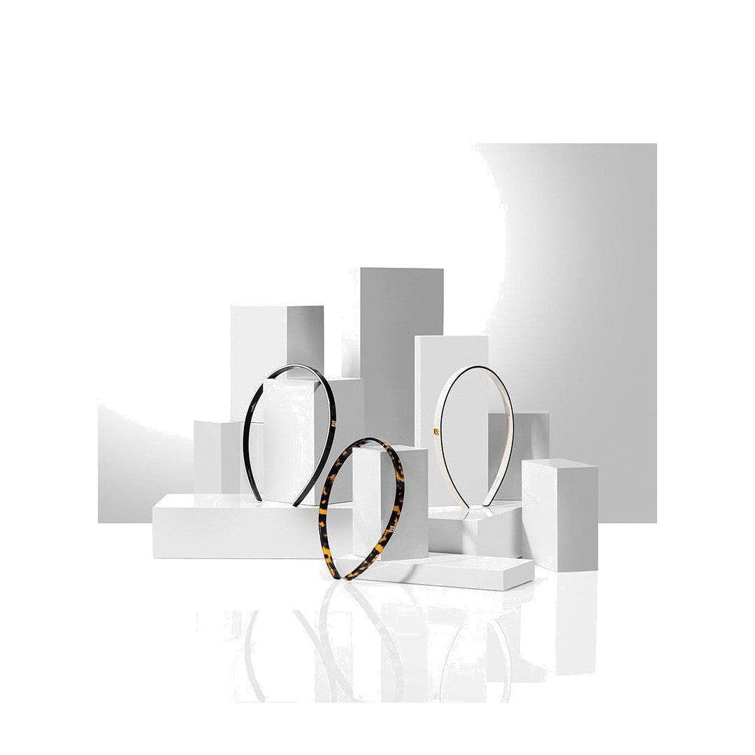 BALMAIN HAIR Acetate Headband Tortoise Shell kilpkonnamustriga peavõru, S, pilt 2