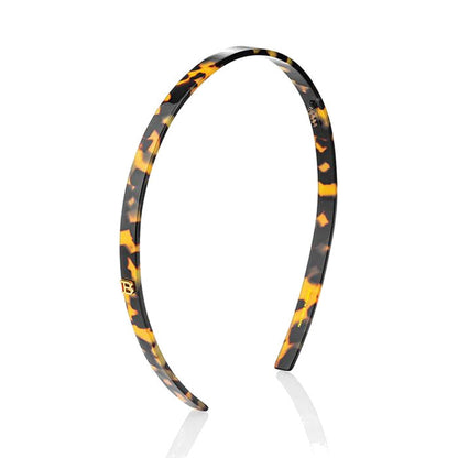 BALMAIN HAIR Acetate Headband Tortoise Shell kilpkonnamustriga peavõru, S