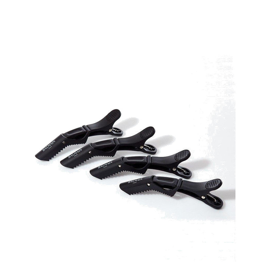 BALMAIN HAIR Aftercare Set with Clips & Black Brush juuksepikenduste hoolduskomplekt klambrite ja harjaga, pilt 3
