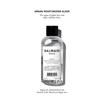 BALMAIN HAIR Argan Moisturizing Elixir juukseid sügavuti niisutav eliksiir argaaniaõliga, 100ml (pilt 2)
