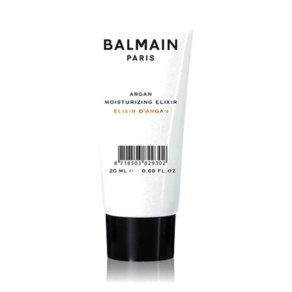 BALMAIN HAIR Argan Moisturizing Elixir juukseid sügavuti niisutav eliksiir argaaniaõliga reisile, 20ml