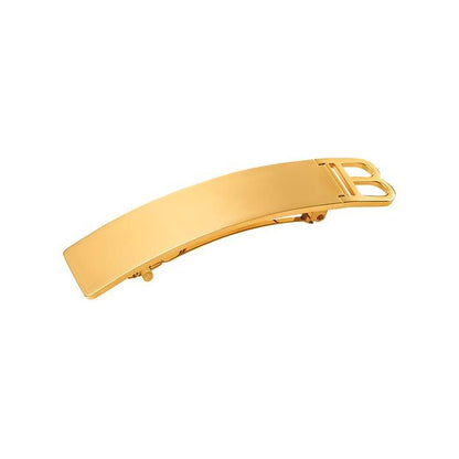 BALMAIN HAIR Barrette Gold B-Logo 18K kullaga juukseklamber B-logoga, L