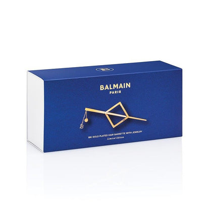 BALMAIN HAIR Barrette Jewelery Gold Vintage 18K kullaga kaetud juukseklamber, pilt 2