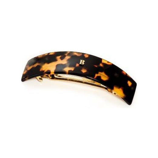 BALMAIN HAIR Barrette pour Cheveux Tortoise Shell kilpkonnamustriga juukseklamber, L