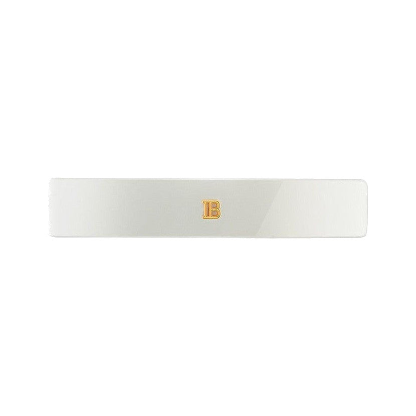 BALMAIN HAIR Barrette pour Cheveux White valge juukseklamber, M