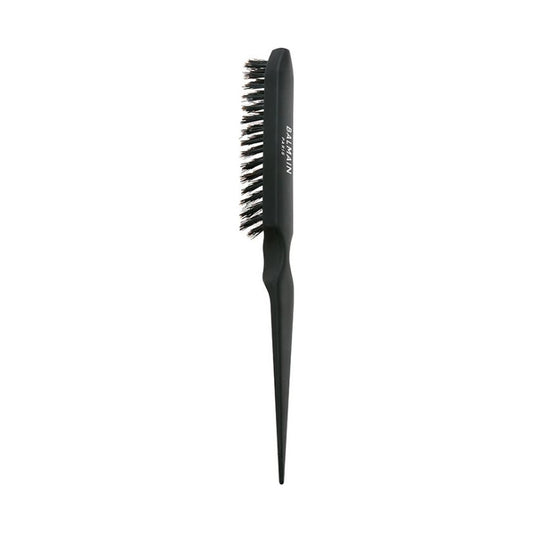BALMAIN HAIR Boar Hair Backcomb Brush Black naturaalsetest harjastest tupeerimishari, must
