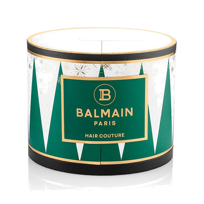 BALMAIN HAIR Christmas Gift Calendar Large Green & Gold jõulukalender 10 tootega, pilt 3