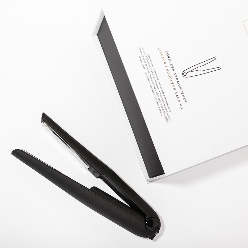 BALMAIN HAIR Cordless Titanium Straightener Black juhtmevaba titaaniumist sirgendaja ja lokitangid, must, pilt 2