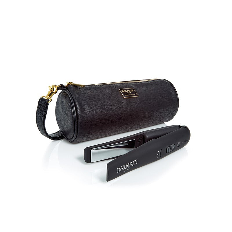 BALMAIN HAIR Cordless Titanium Straightener Black juhtmevaba titaaniumist sirgendaja ja lokitangid, must, pilt 3