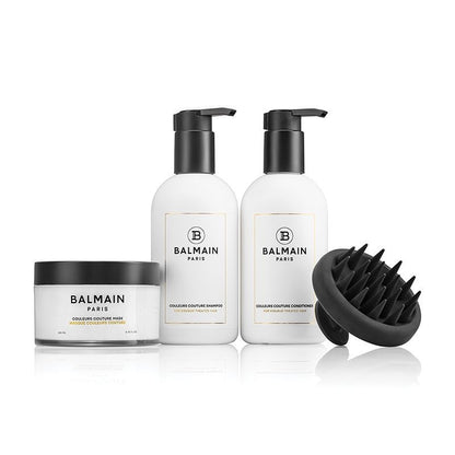 BALMAIN HAIR COULEURS COUTURE Care Set with Massage Brush komplekt värvitud juustele massaažiharjaga, pilt 2