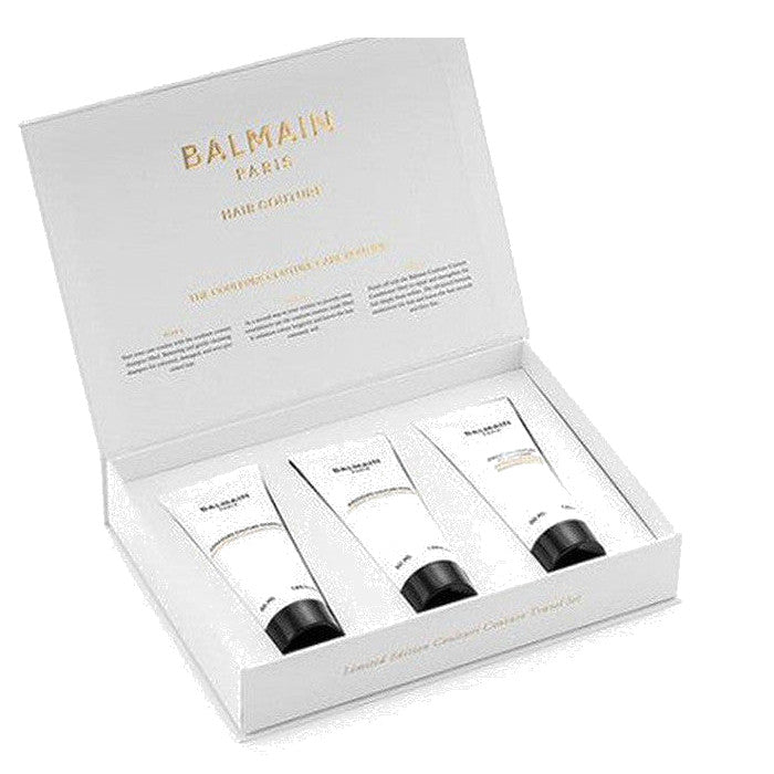 BALMAIN HAIR COULEURS COUTURE Travel Set reisikomplekt värvitud juustele: šampoon, mask ja palsam, 3x50ml