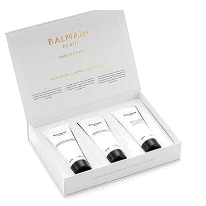BALMAIN HAIR COULEURS COUTURE Travel Set reisikomplekt värvitud juustele: šampoon, mask ja palsam, 3x50ml