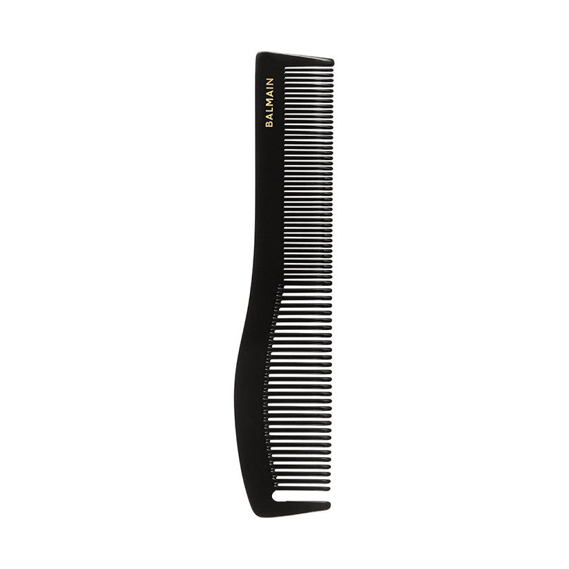 BALMAIN HAIR Cutting Comb lõikuskamm juuksurile, must ja valge