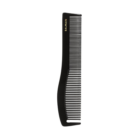 BALMAIN HAIR Cutting Comb lõikuskamm juuksurile, must ja valge