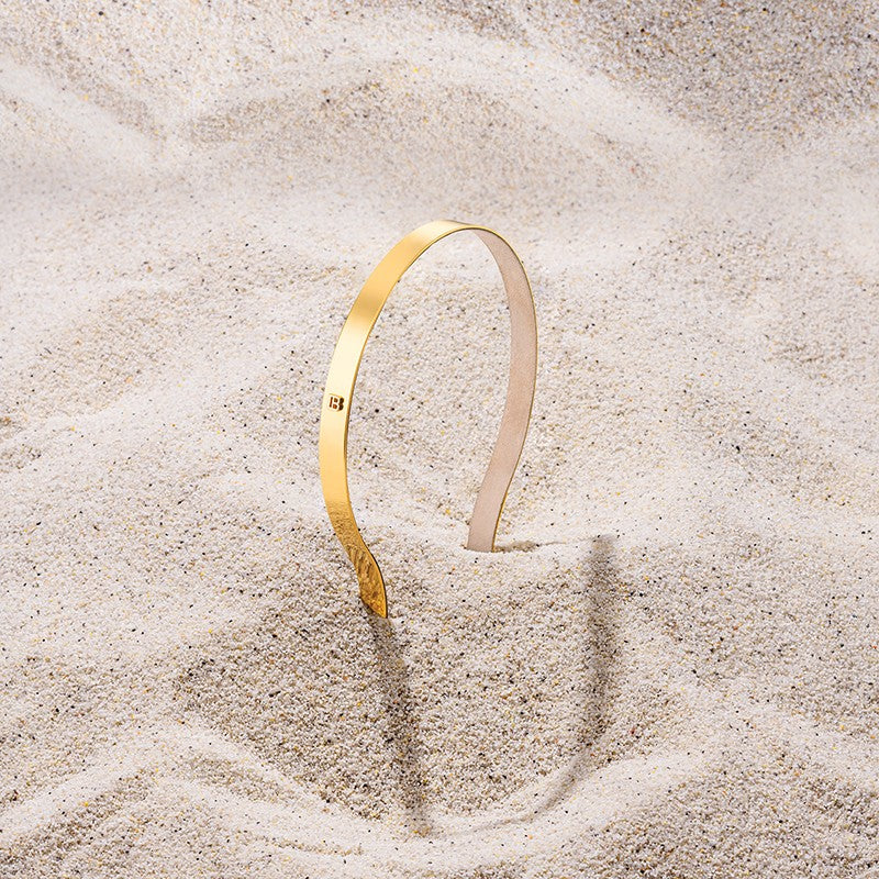 BALMAIN HAIR FRENCH RIVIERA Headband 18K Golden 18K kullatud peavõru, M, pilt 2