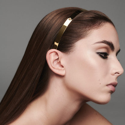 BALMAIN HAIR FRENCH RIVIERA Headband 18K Golden 18K kullatud peavõru, M, pilt 3