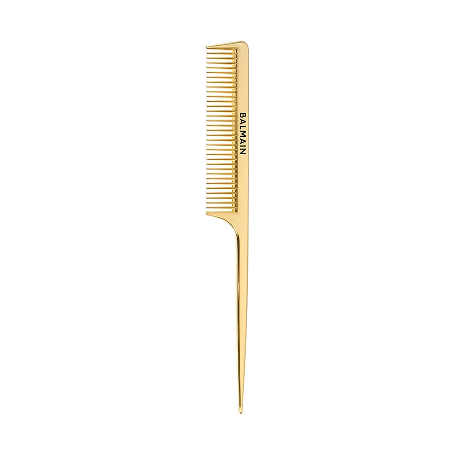 BALMAIN HAIR Golden Tail Comb 14K Gold 14K kullaga kaetud sabaga kamm