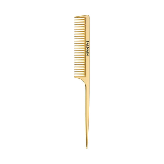 BALMAIN HAIR Golden Tail Comb 14K Gold 14K kullaga kaetud sabaga kamm