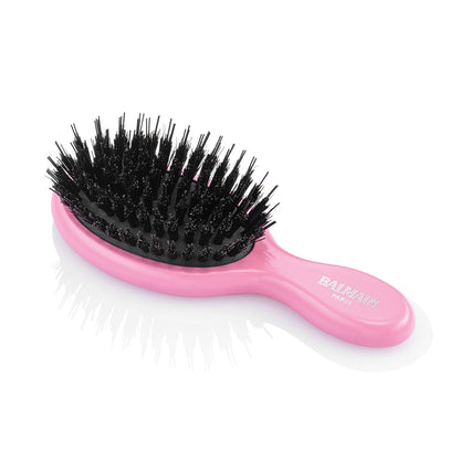BALMAIN HAIR Hair Extension Brush Mini Pink mini juuksehari juuksepikendustele, roosa, pilt 2