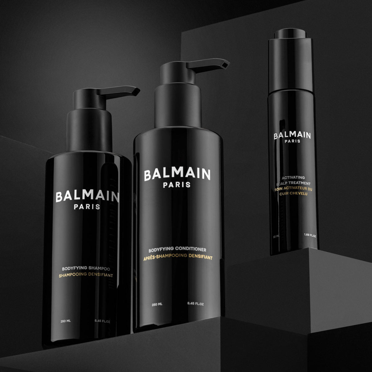 BALMAIN HAIR HOMME Bodyfying Conditioner juukseid tihendav ja tugevdav palsam meestele, 250ml (pilt 4)