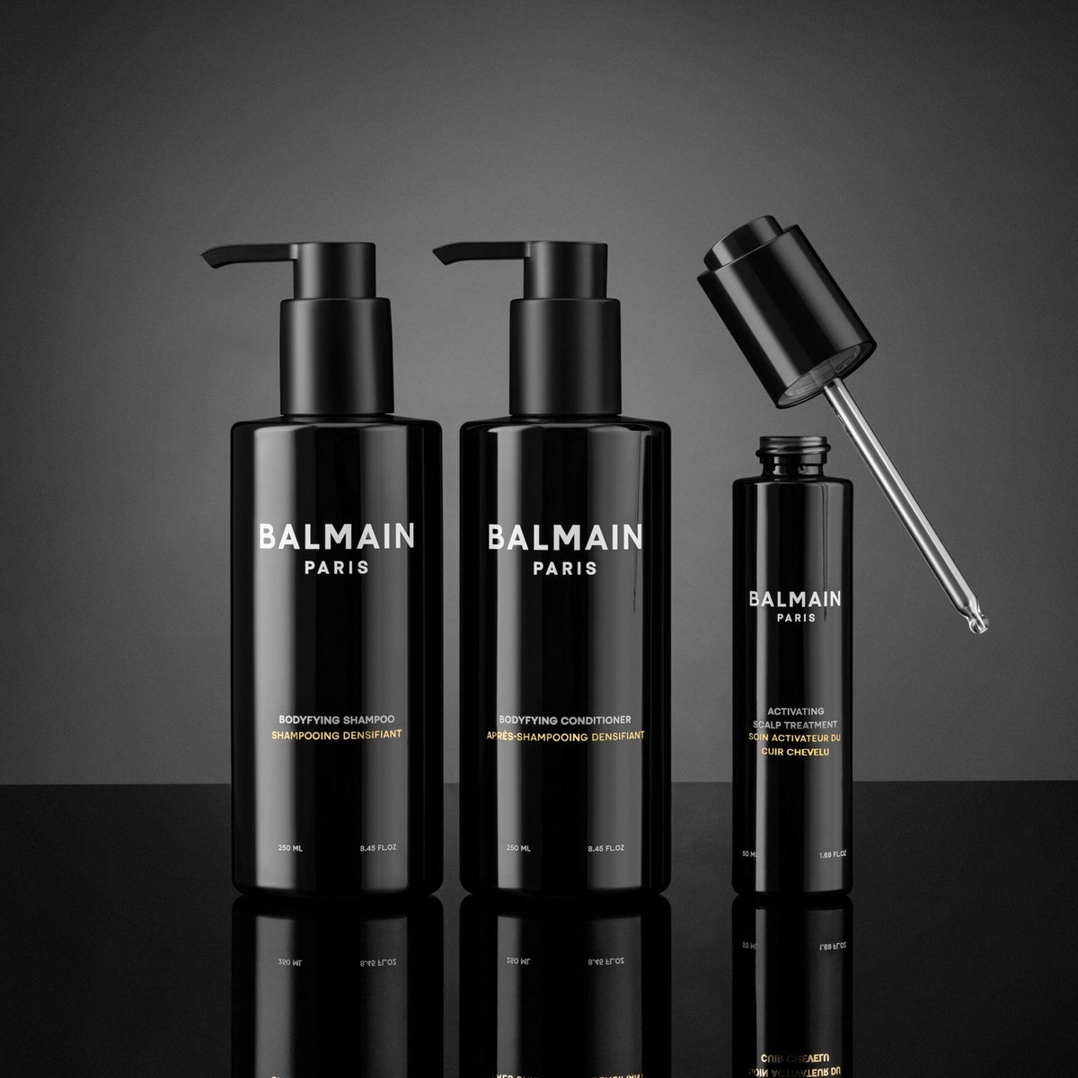 BALMAIN HAIR HOMME Bodyfying Conditioner juukseid tihendav ja tugevdav palsam meestele, 50ml (pilt 4)