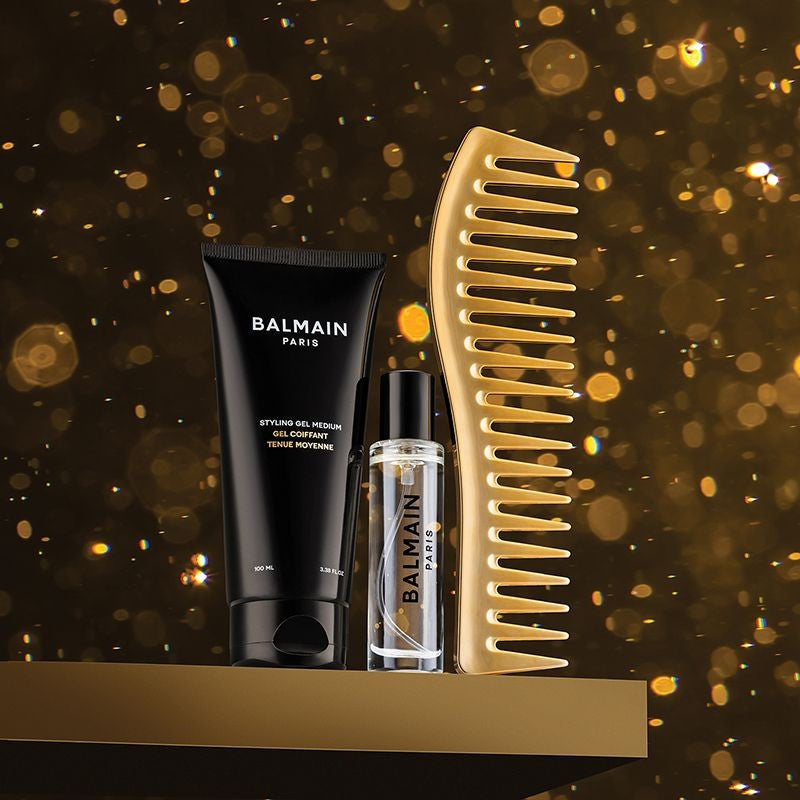 BALMAIN HAIR HOMME Styling Set viimistluskomplekt meestele geeli, kamma ja juukseparfüümiga, pilt 3