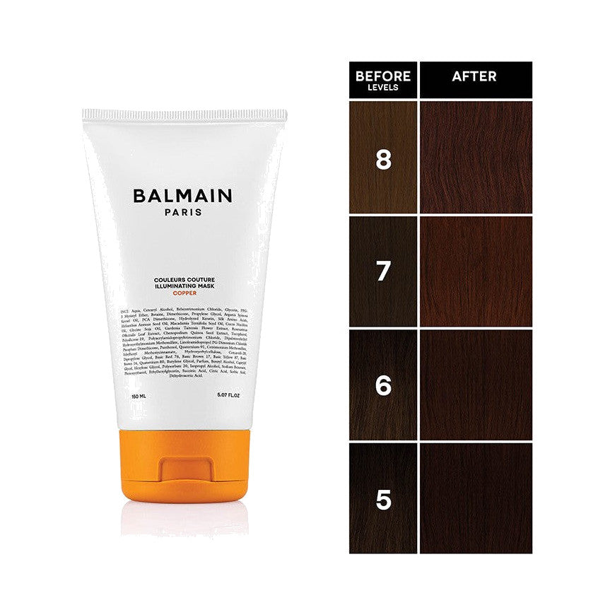 BALMAIN HAIR ILLUMINATING Copper Hair Mask tooniv juuksemask Copper, 150ml (pilt 2)