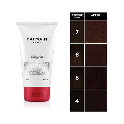 BALMAIN HAIR ILLUMINATING Red Hair Mask tooniv juuksemask punane, 150ml (pilt 2)