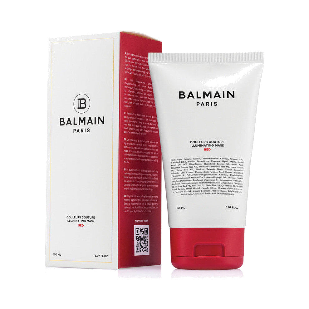 BALMAIN HAIR ILLUMINATING Red Hair Mask tooniv juuksemask punane, 150ml